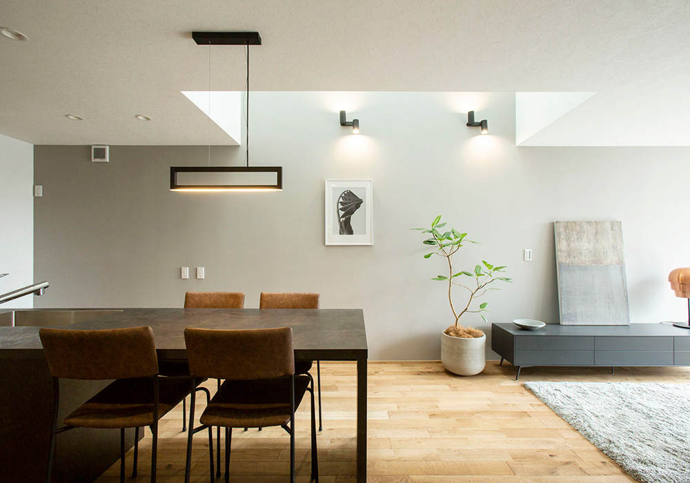 モダンエレガンスの室内デザイン