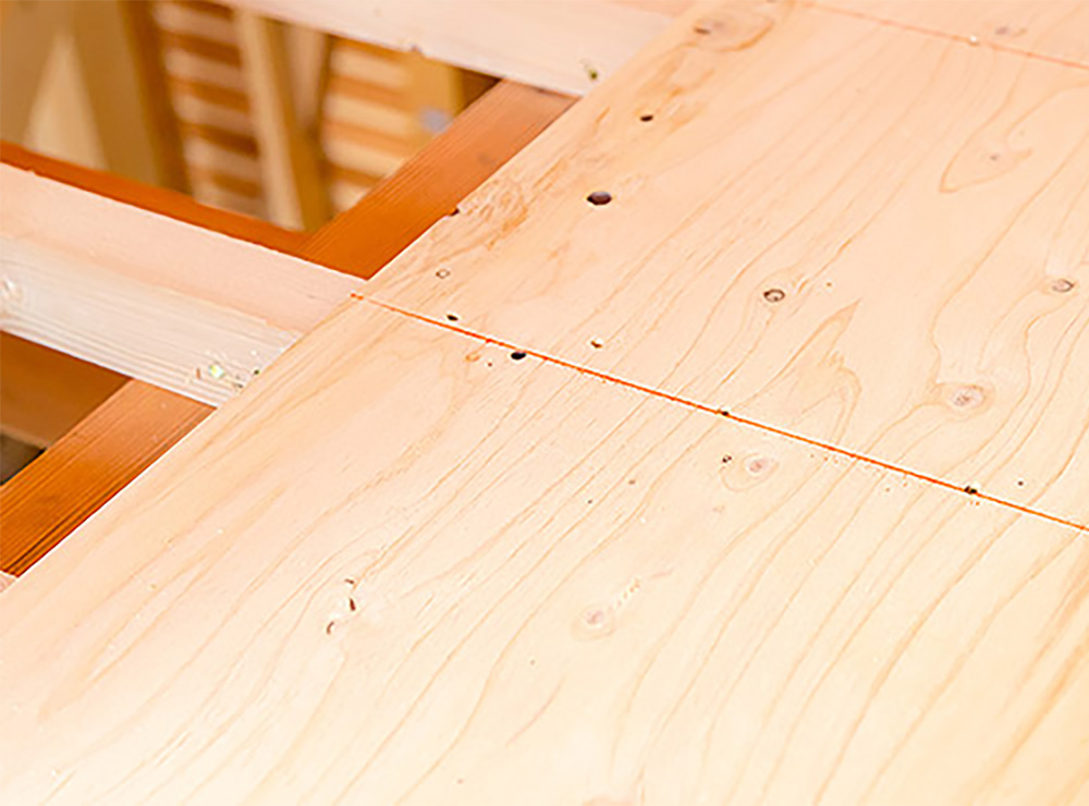 大きな災害から家を守る「剛床工法」