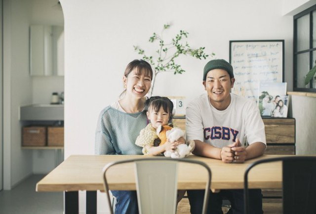 明るい光が差し込む「かわいい」が詰まったお家